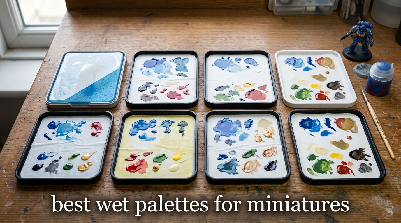 best wet palettes for miniatures