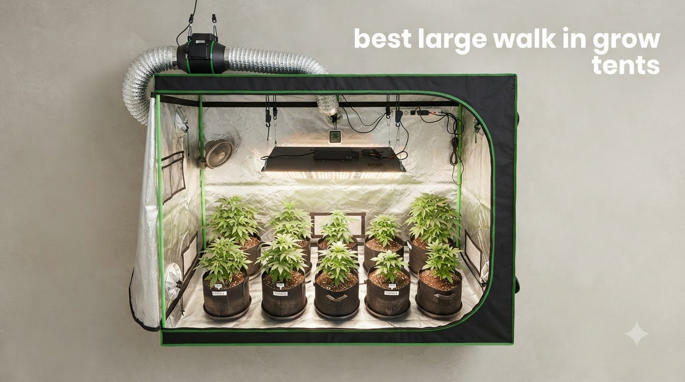 best large walk in grow tents