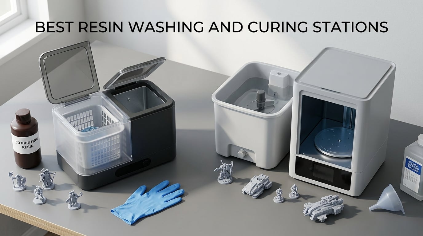 best resin washing and curing stations
