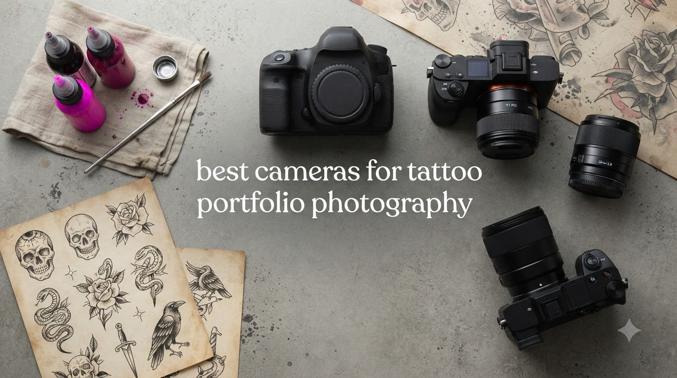 best cameras for tattoo portfolio photography