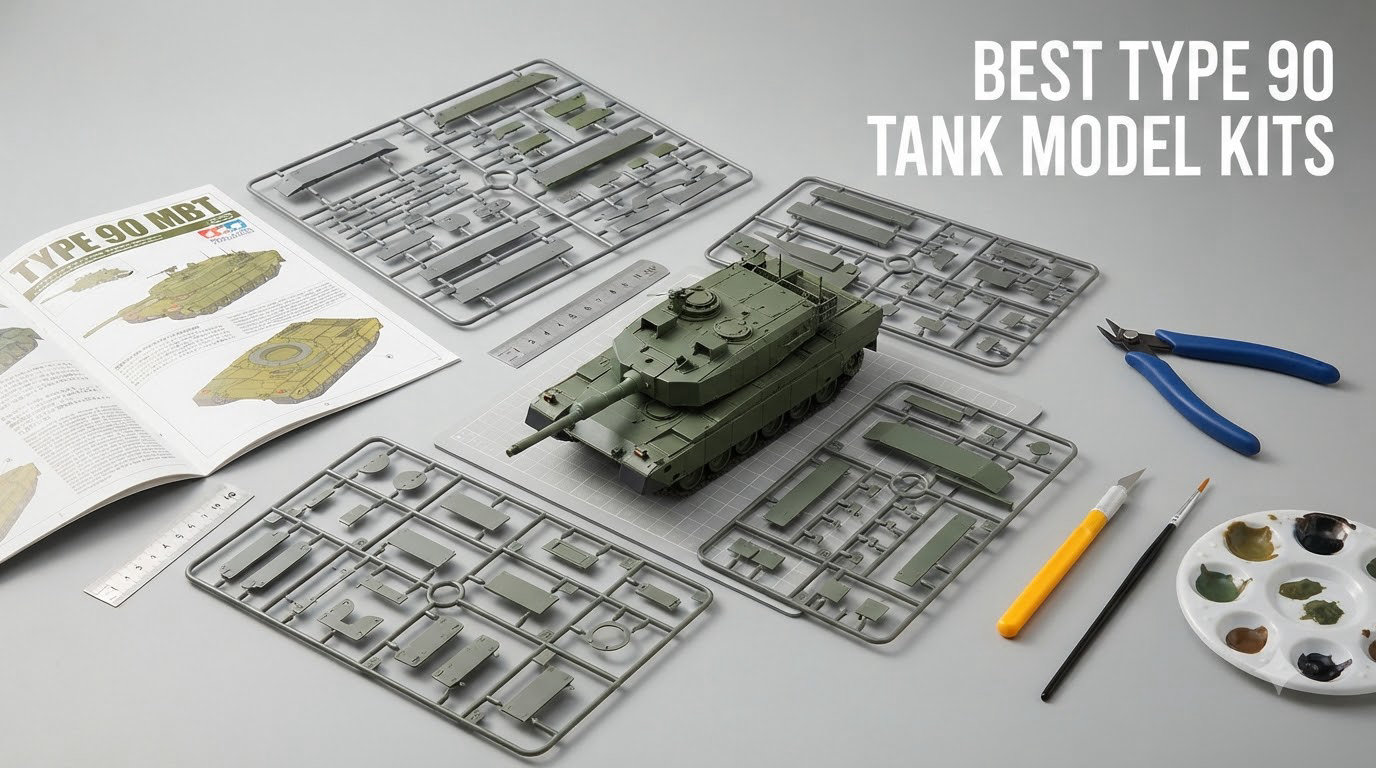 best type 90 tank model kits
