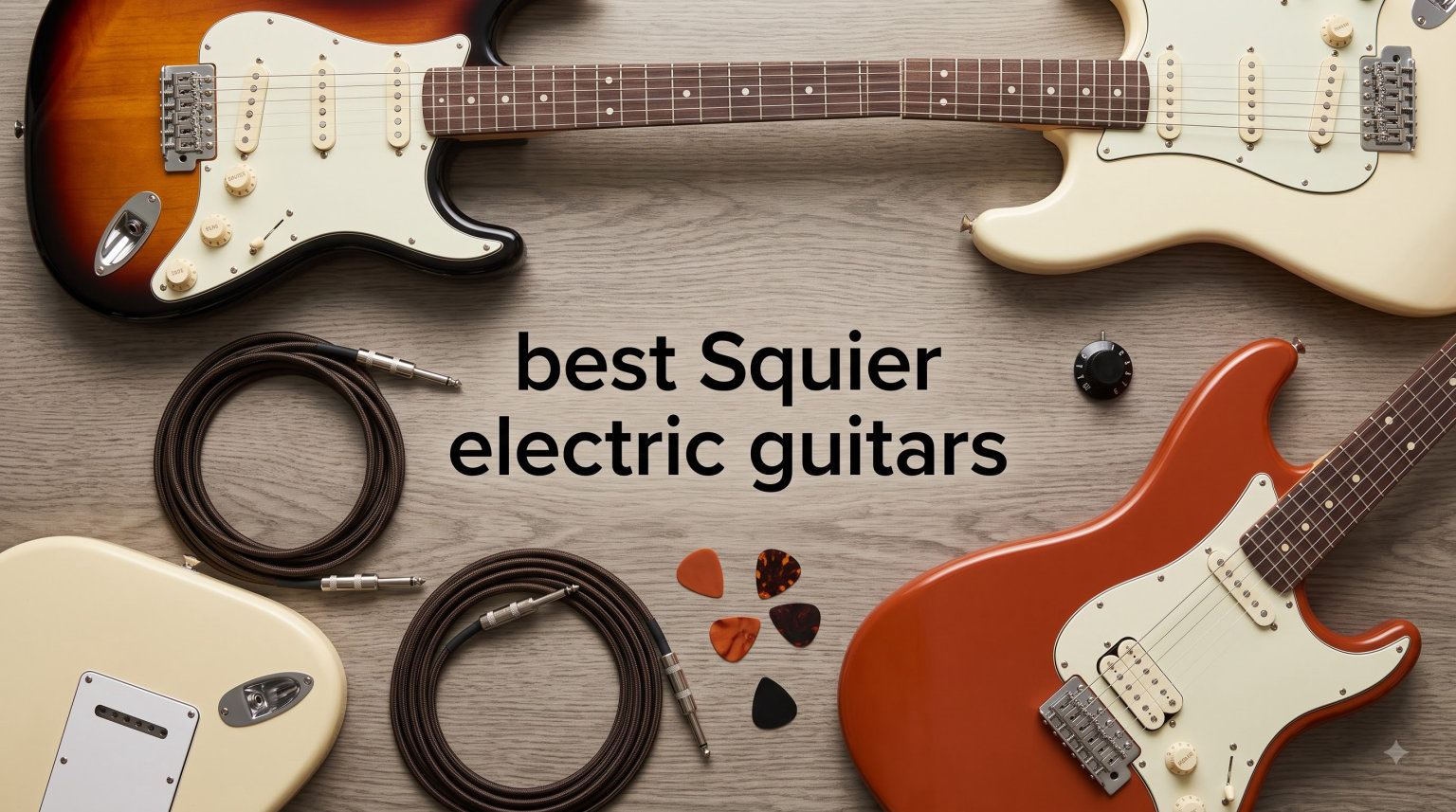 best Squier electric guitars