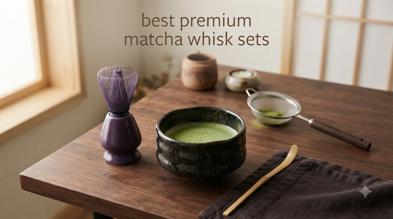 best premium matcha whisk sets