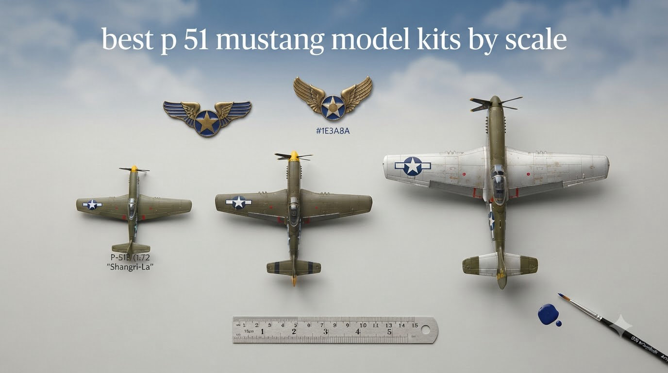 best p 51 mustang model kits by scale