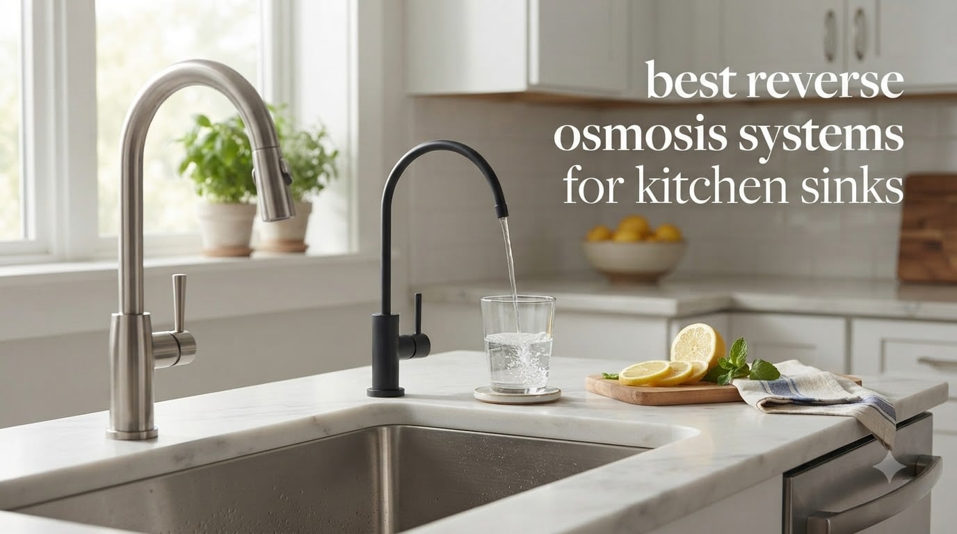 best reverse osmosis systems for kitchen sinks