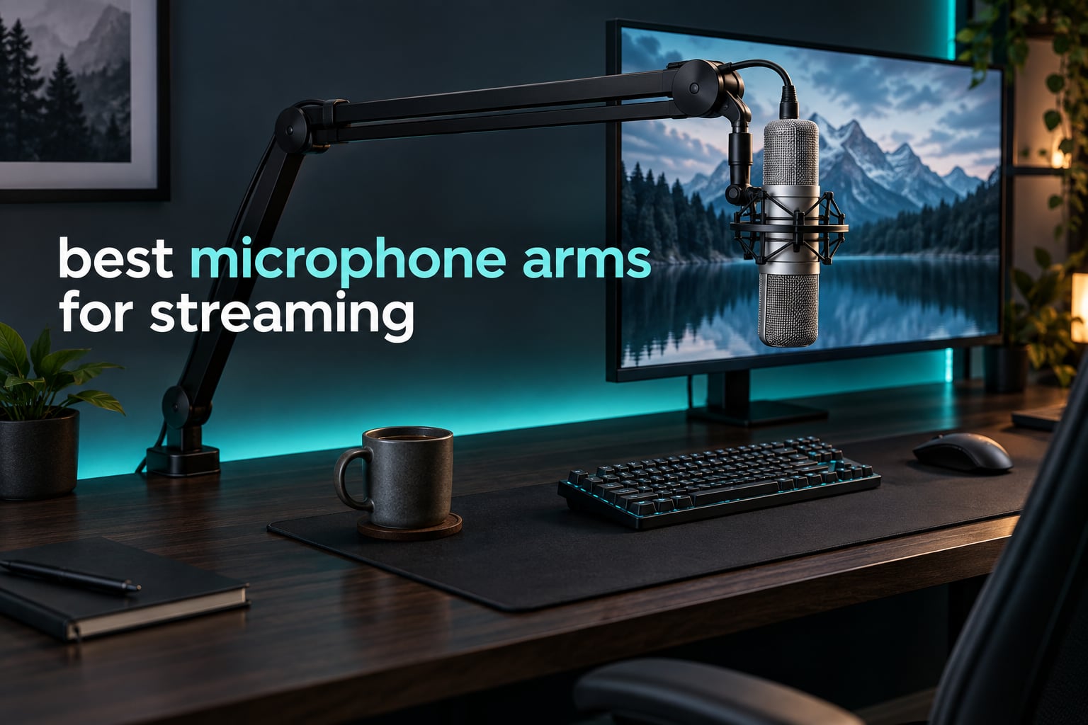 best microphone arms for streaming