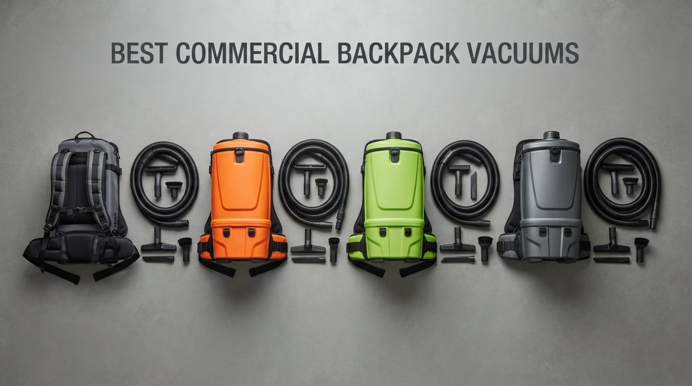 best commercial backpack vacuums