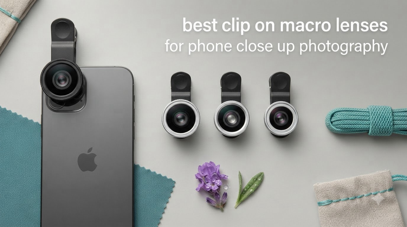best clip on macro lenses for phone close up photography