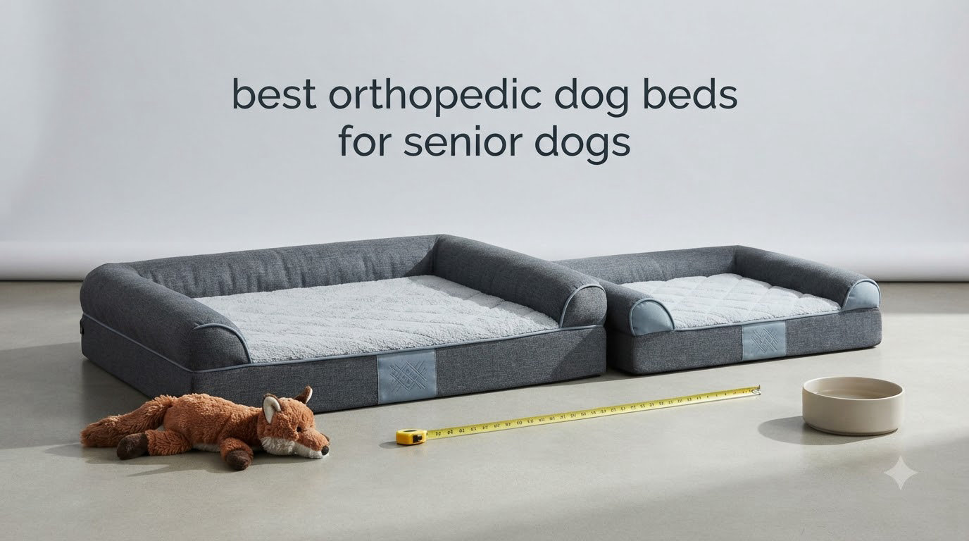 best orthopedic dog beds for senior dogs