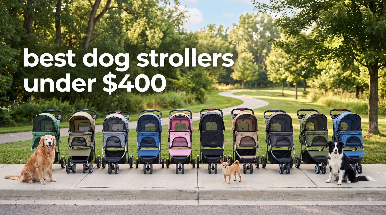 best dog strollers under $400
