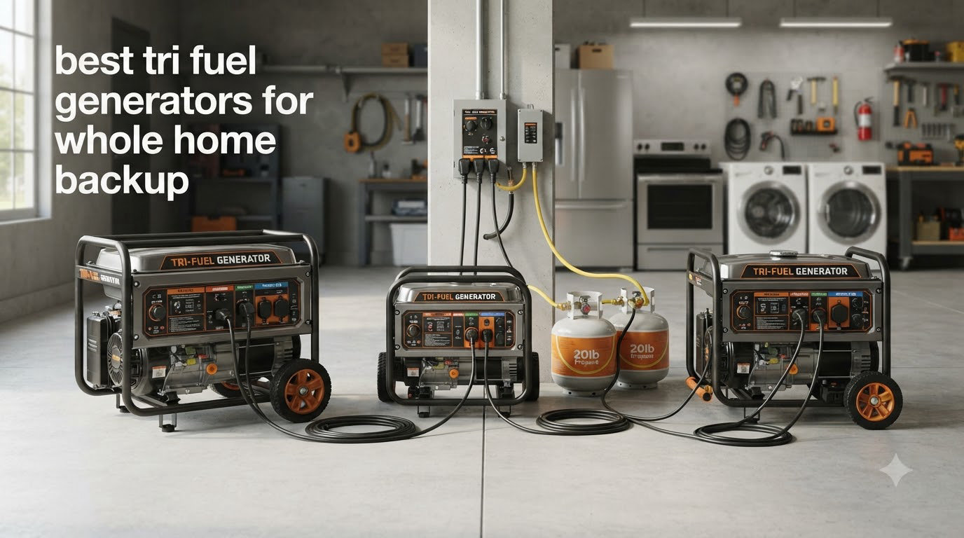 best tri fuel generators for whole home backup