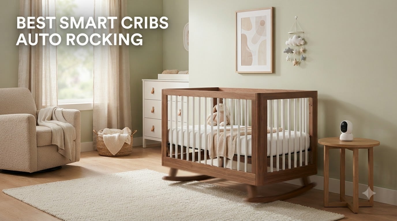 best smart cribs auto rocking