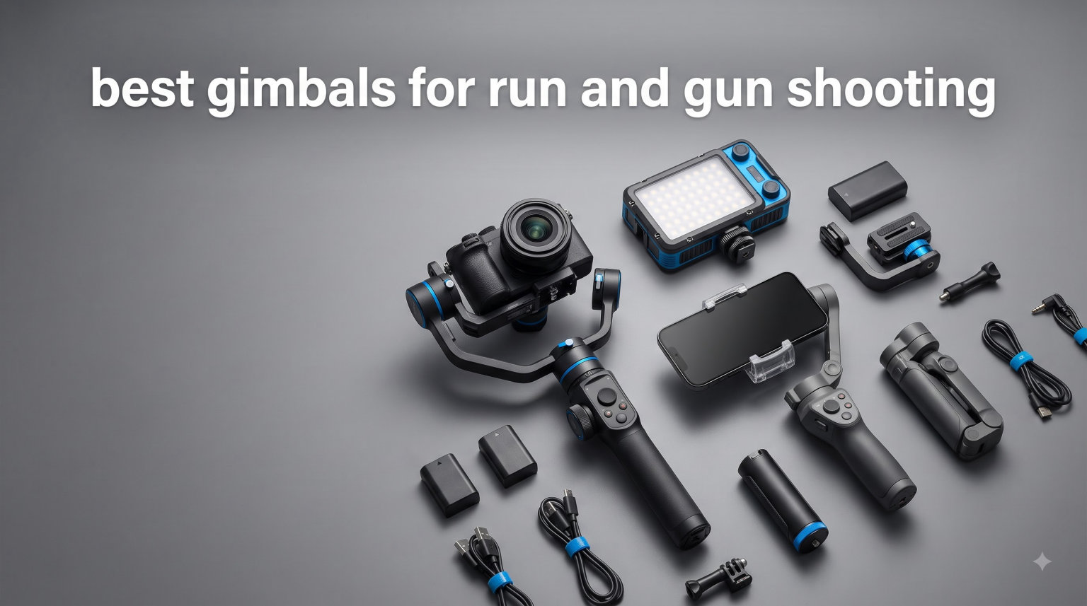 best gimbals for run and gun shooting