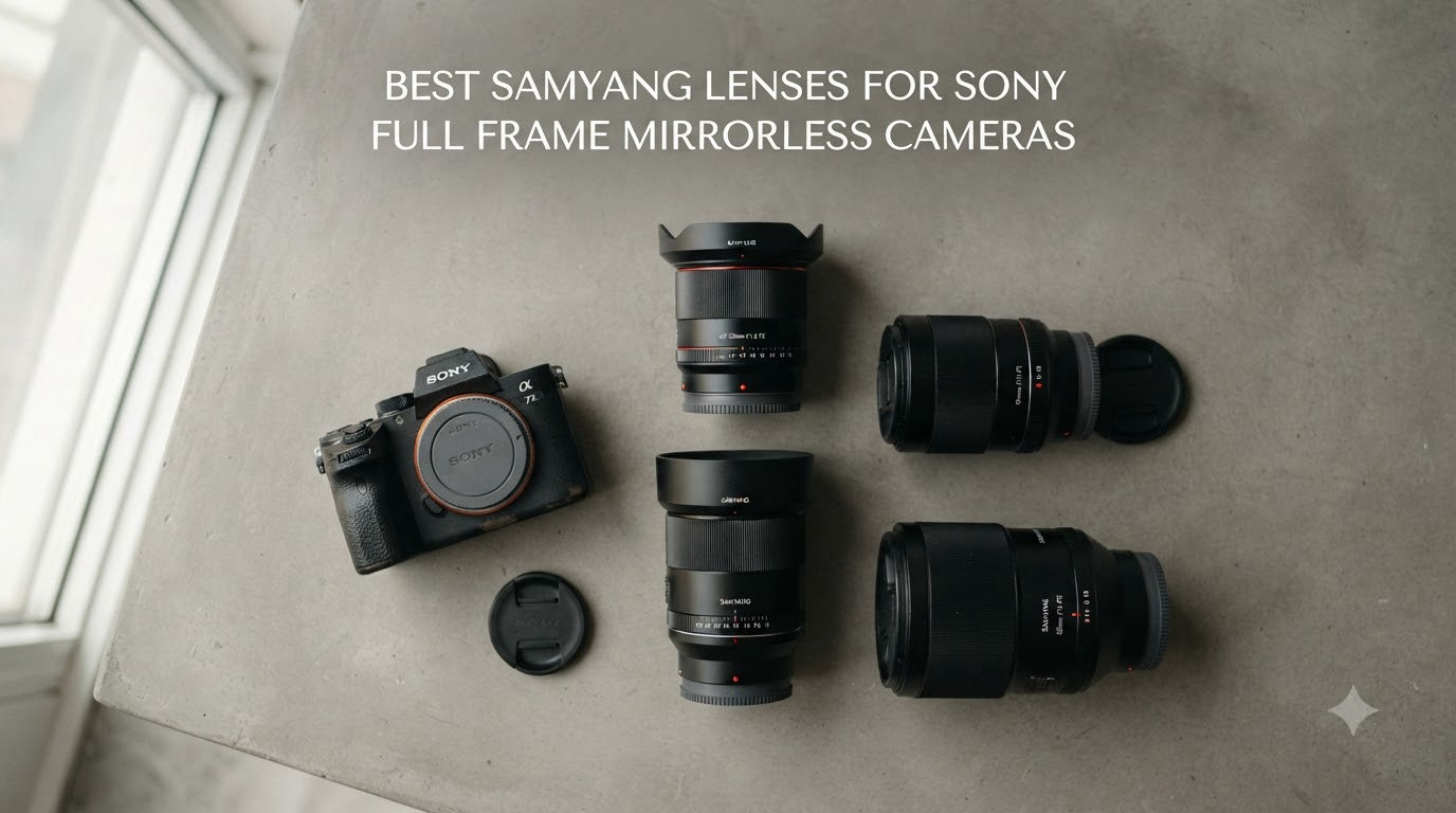 best samyang lenses for sony full frame mirrorless cameras