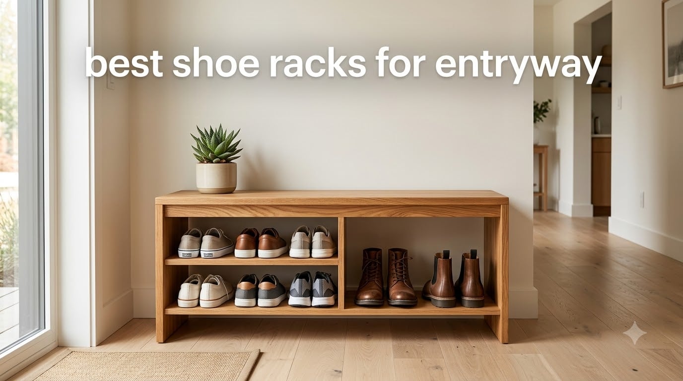 best shoe racks for entryway