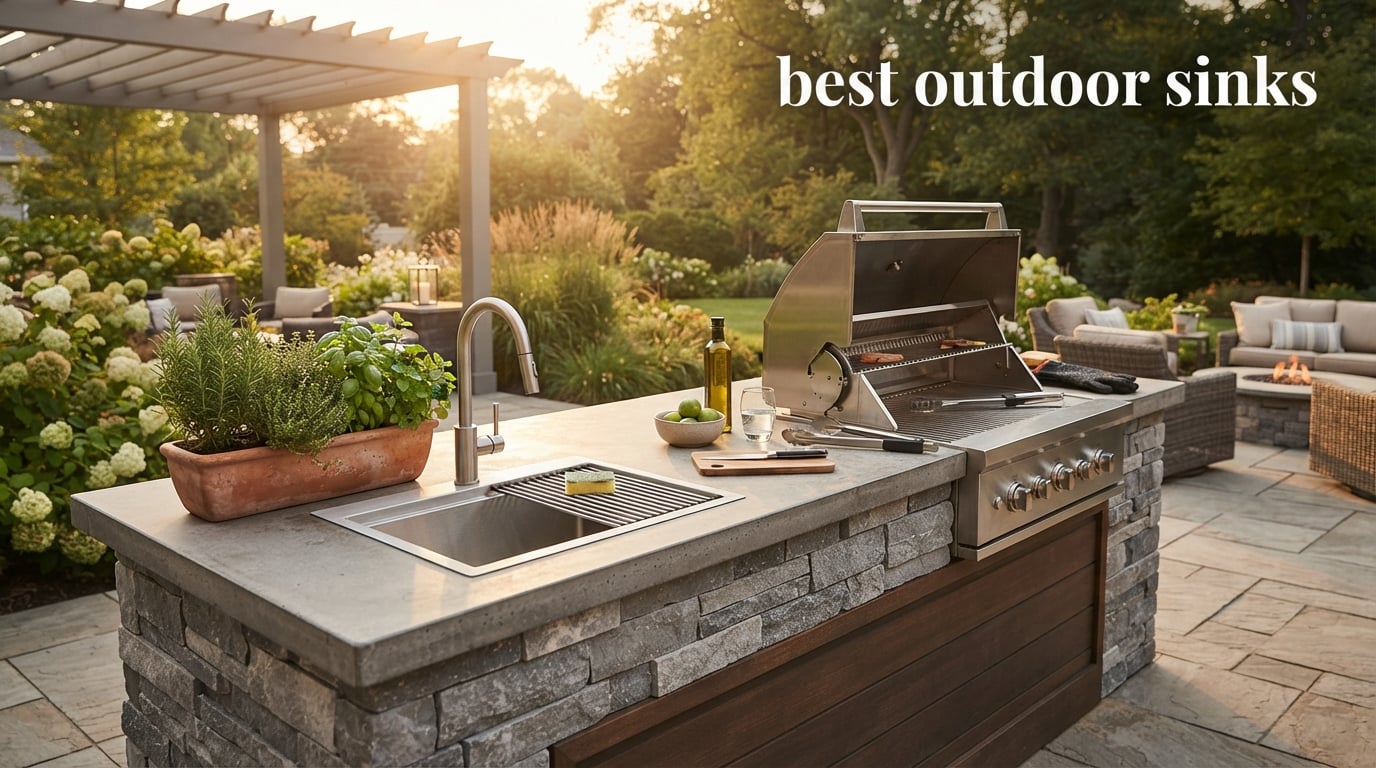 best outdoor sinks