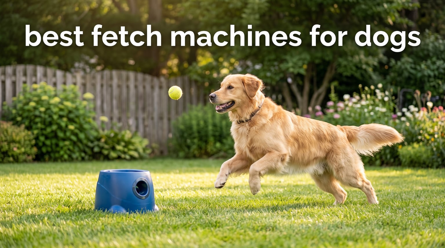 best fetch machines for dogs
