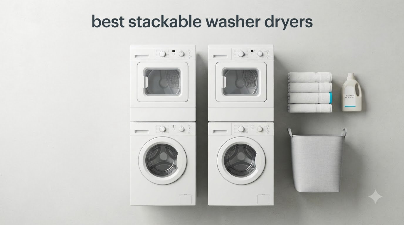 best stackable washer dryers