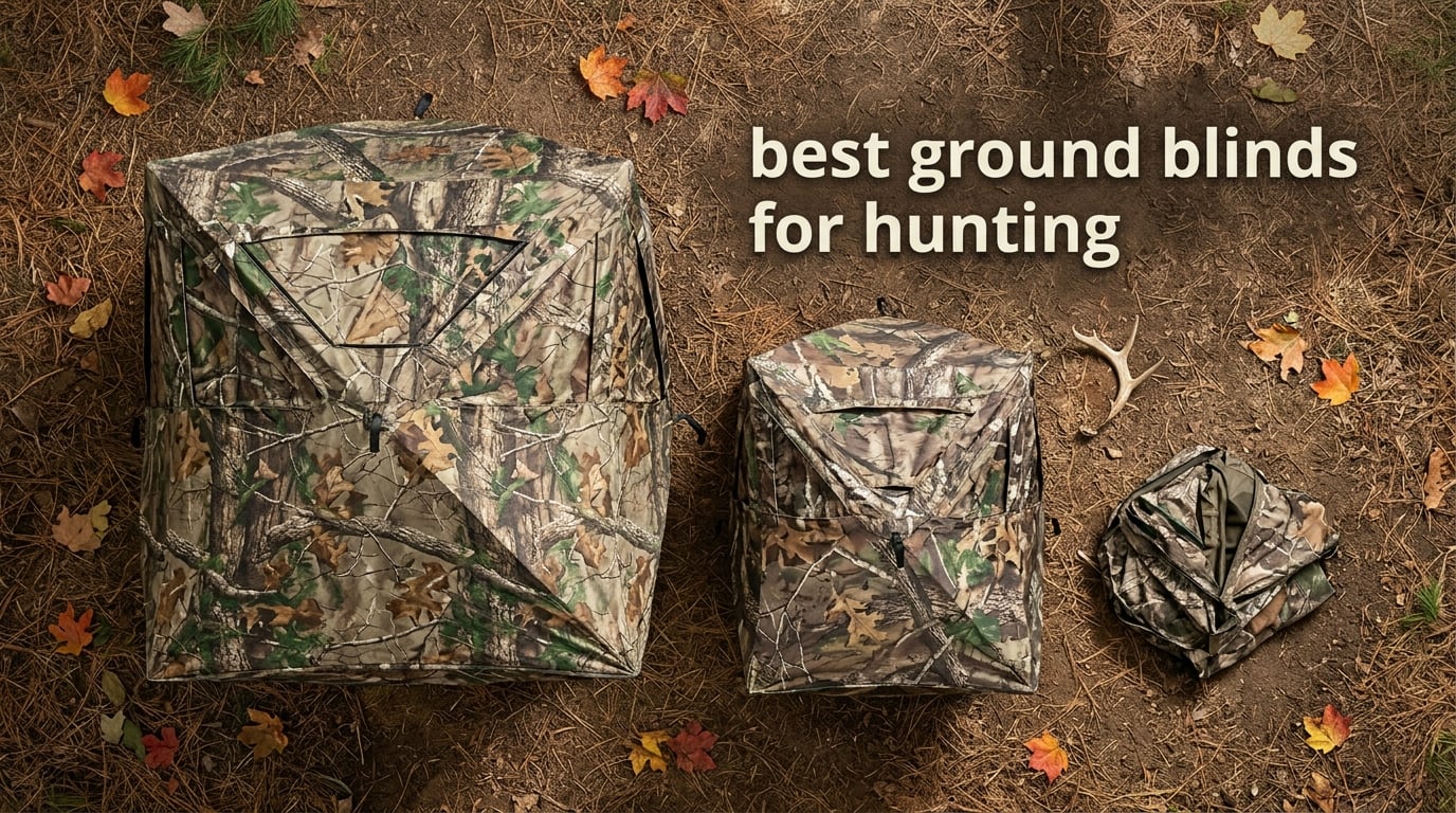 best ground blinds for hunting