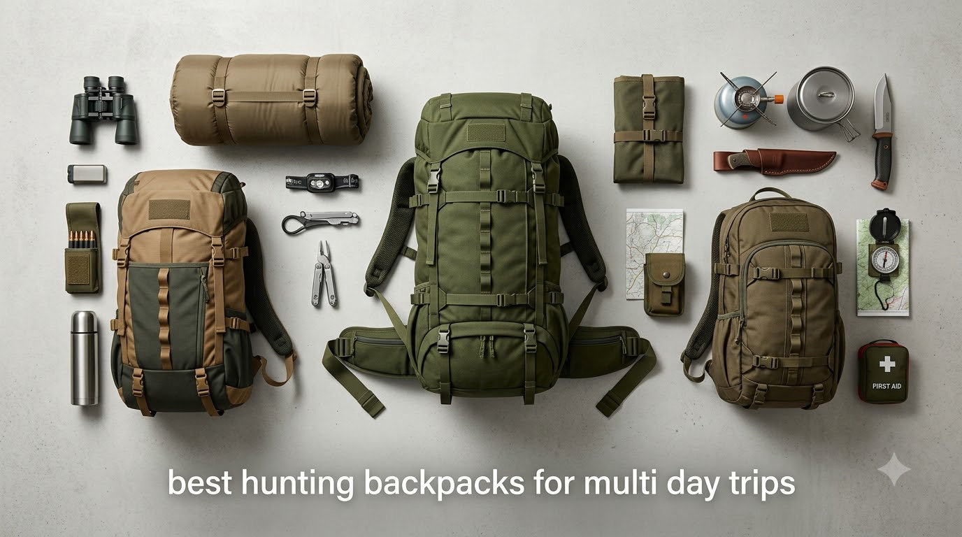 best hunting backpacks for multi day trips