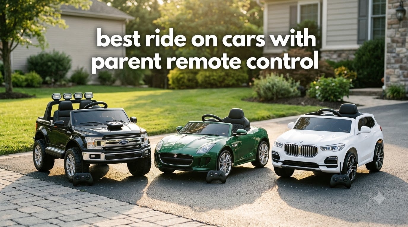 best ride on cars with parent remote control