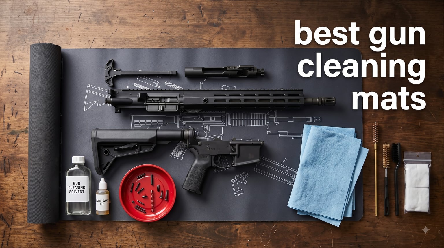 best gun cleaning mats