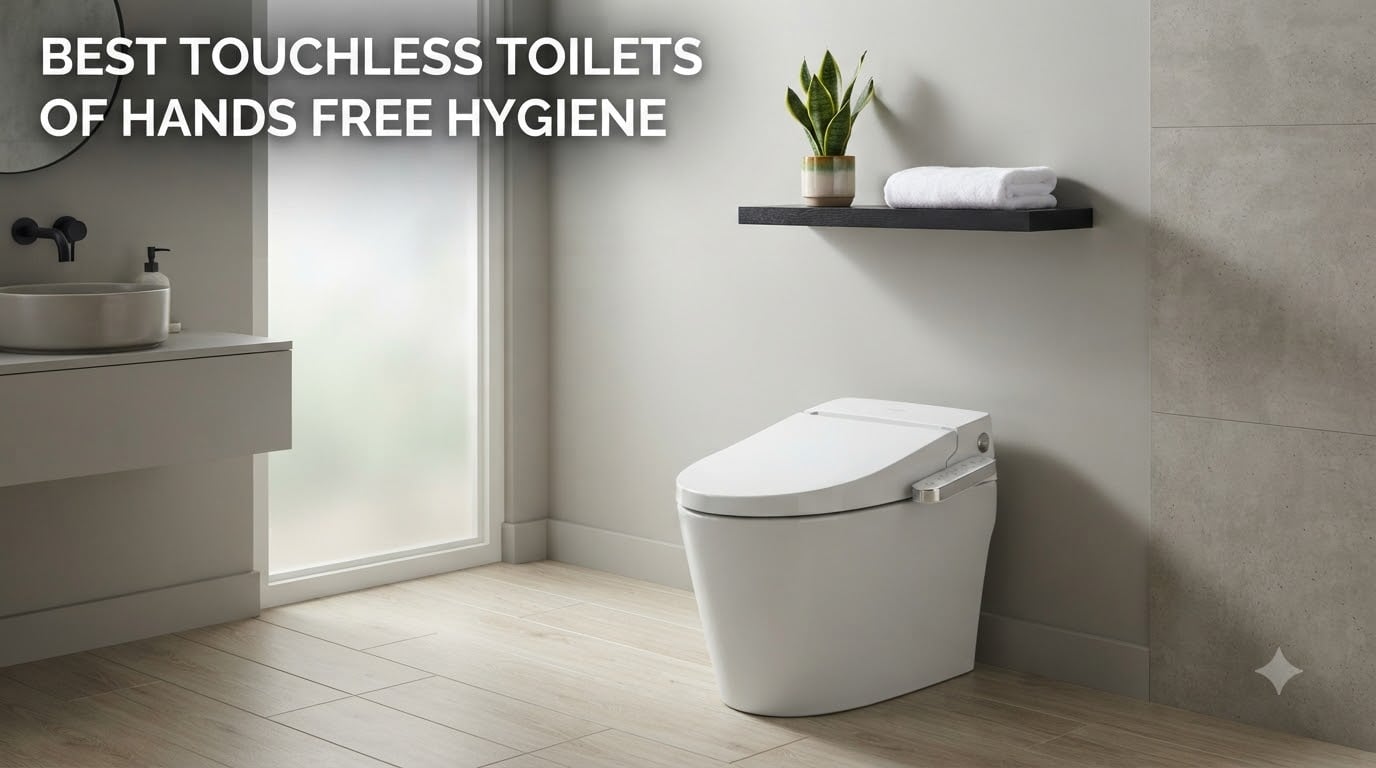best touchless toilets of hands free hygiene