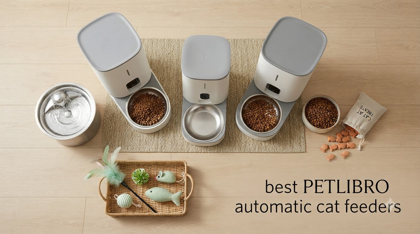 best PETLIBRO automatic cat feeders