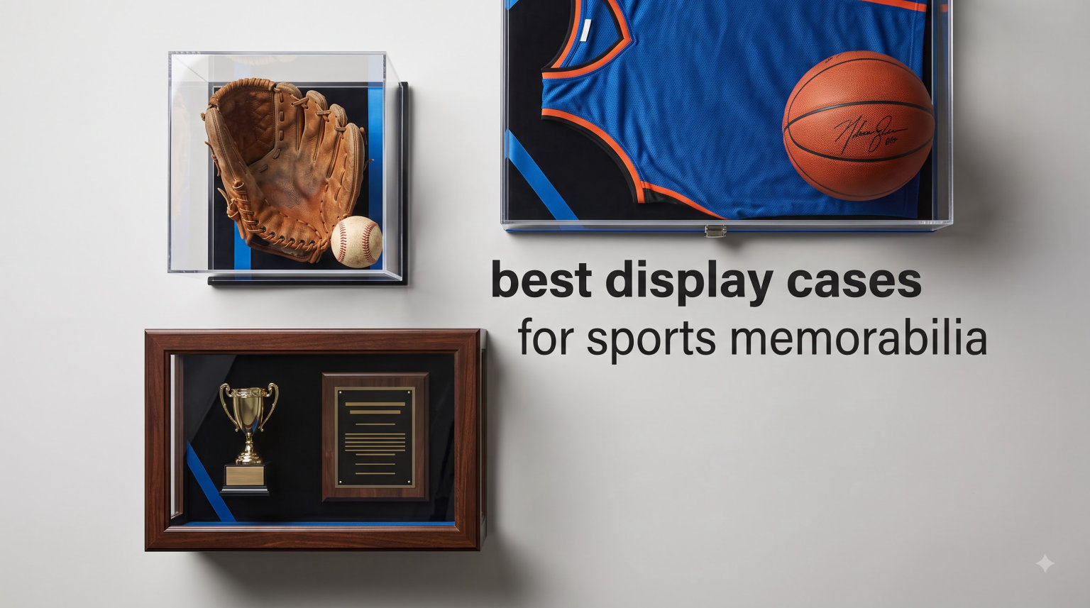 best display cases for sports memorabilia