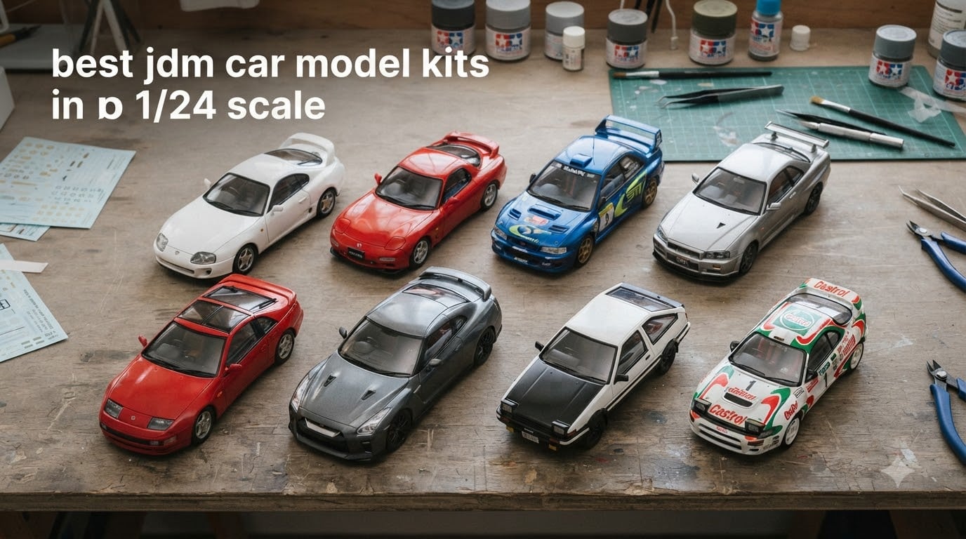 best jdm car model kits in 1/24 scale