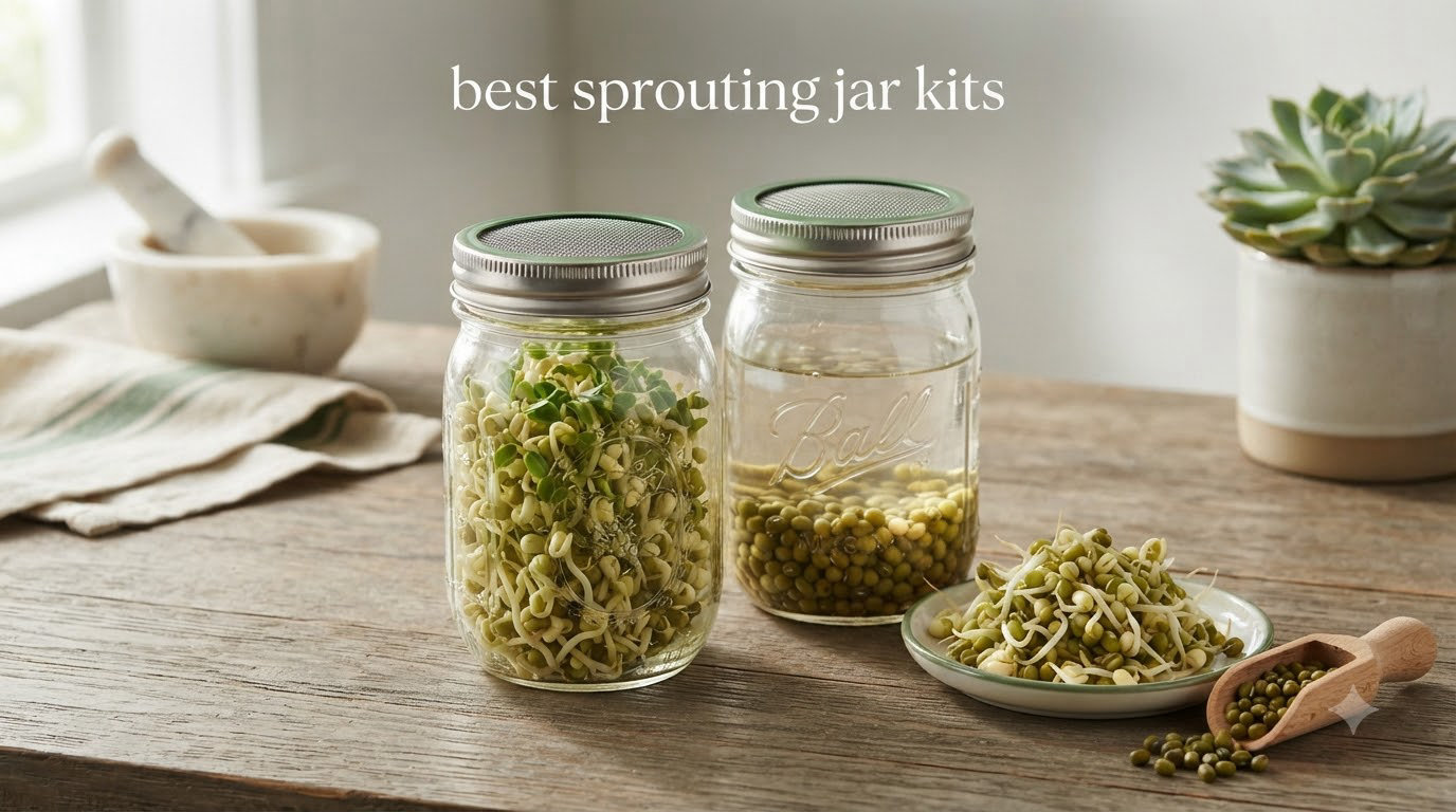 best sprouting jar kits