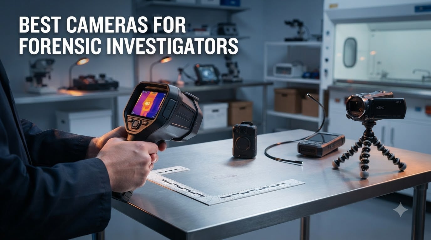 best cameras for forensic investigators