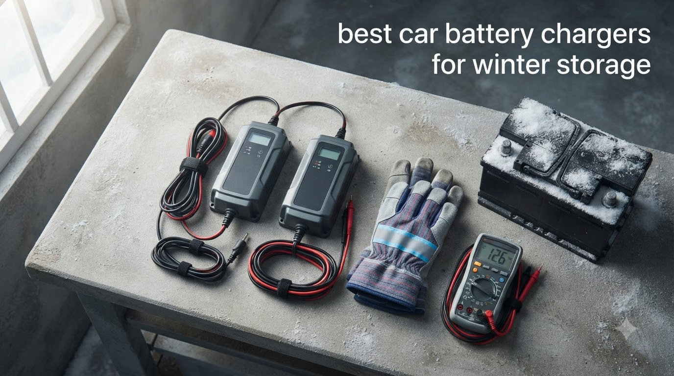 best car battery chargers for winter storage