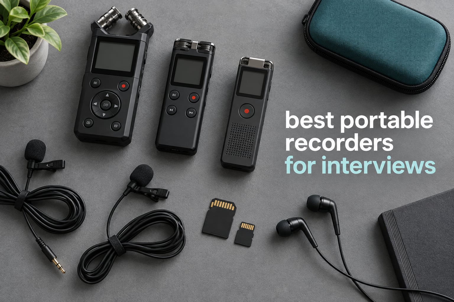 best portable recorders for interviews