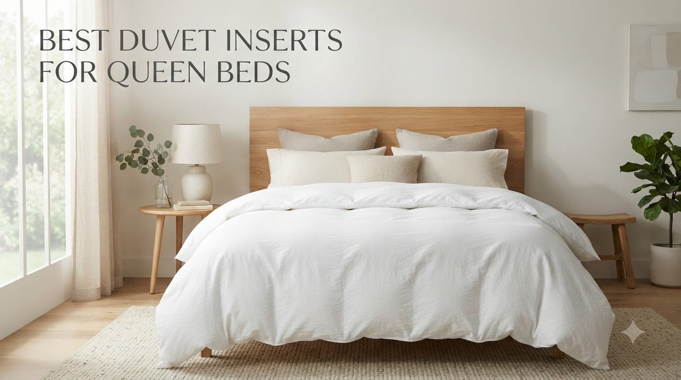 best duvet inserts for queen beds