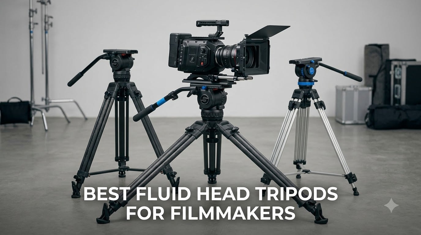 best fluid head tripods for filmmakers