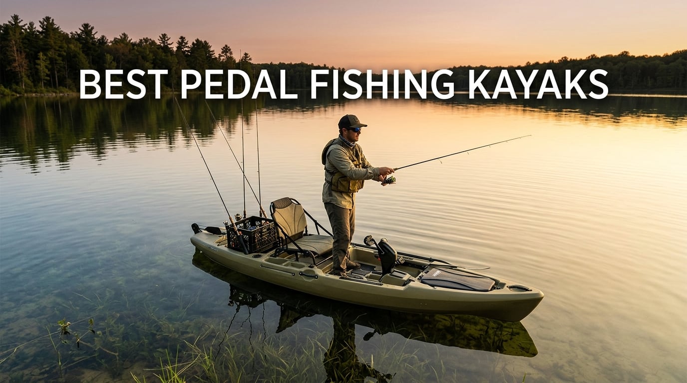 best pedal fishing kayaks
