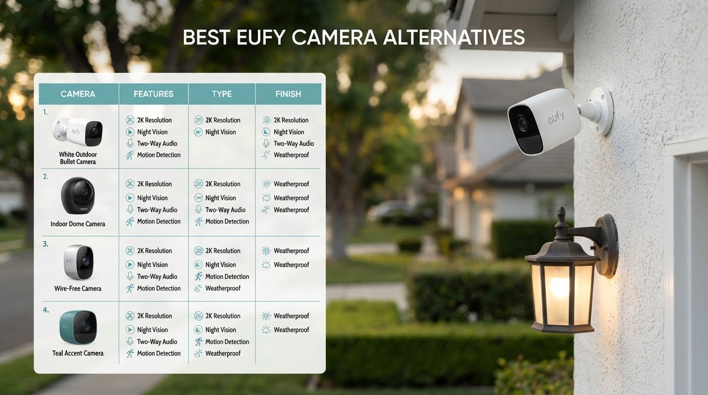 best Eufy camera alternatives