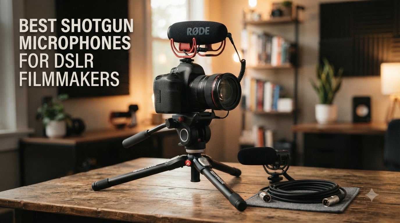 best shotgun microphones for dslr filmmakers