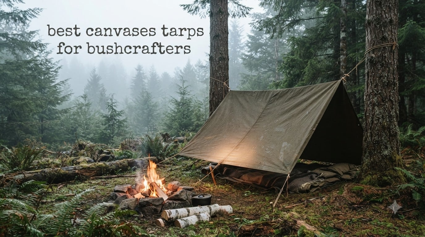 best canvases tarps for bushcrafters
