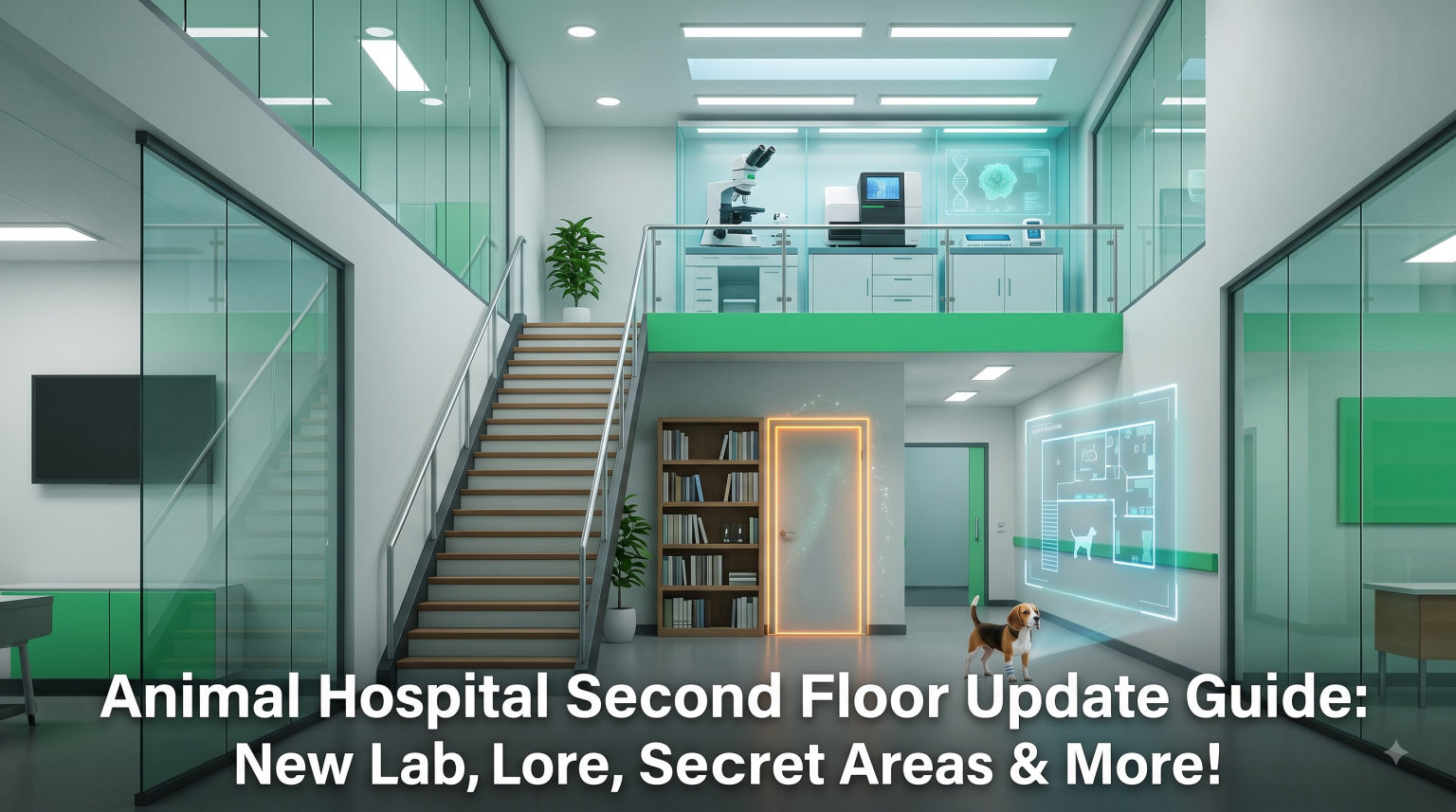 Animal Hospital Second Floor Update Guide: New Lab, Lore, Secret Areas & More!