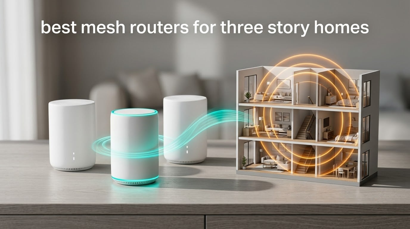 best mesh routers for three story homes