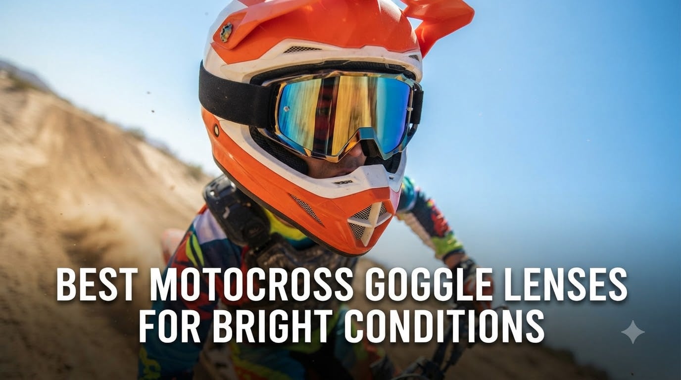 best motocross goggle lenses for bright conditions