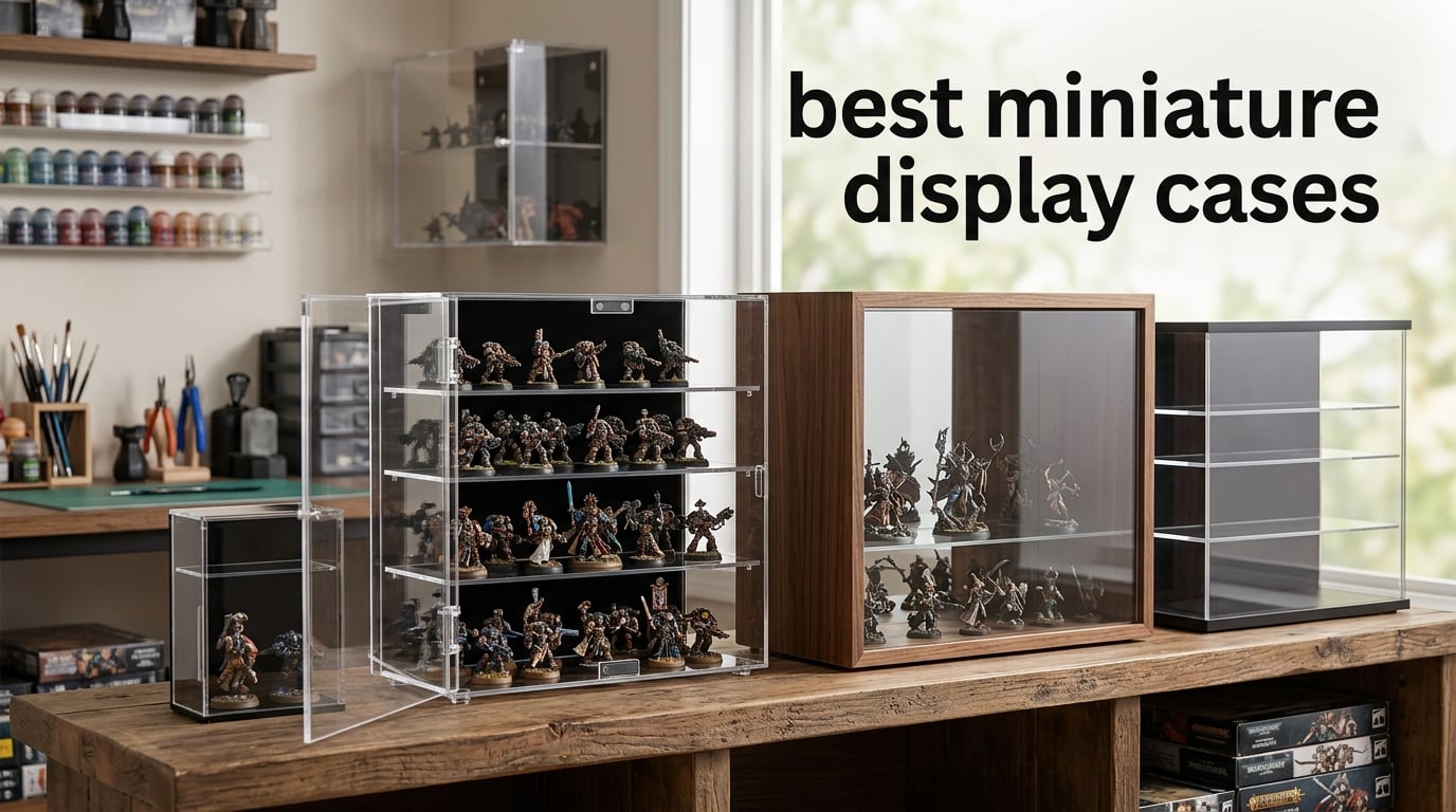 best miniature display cases