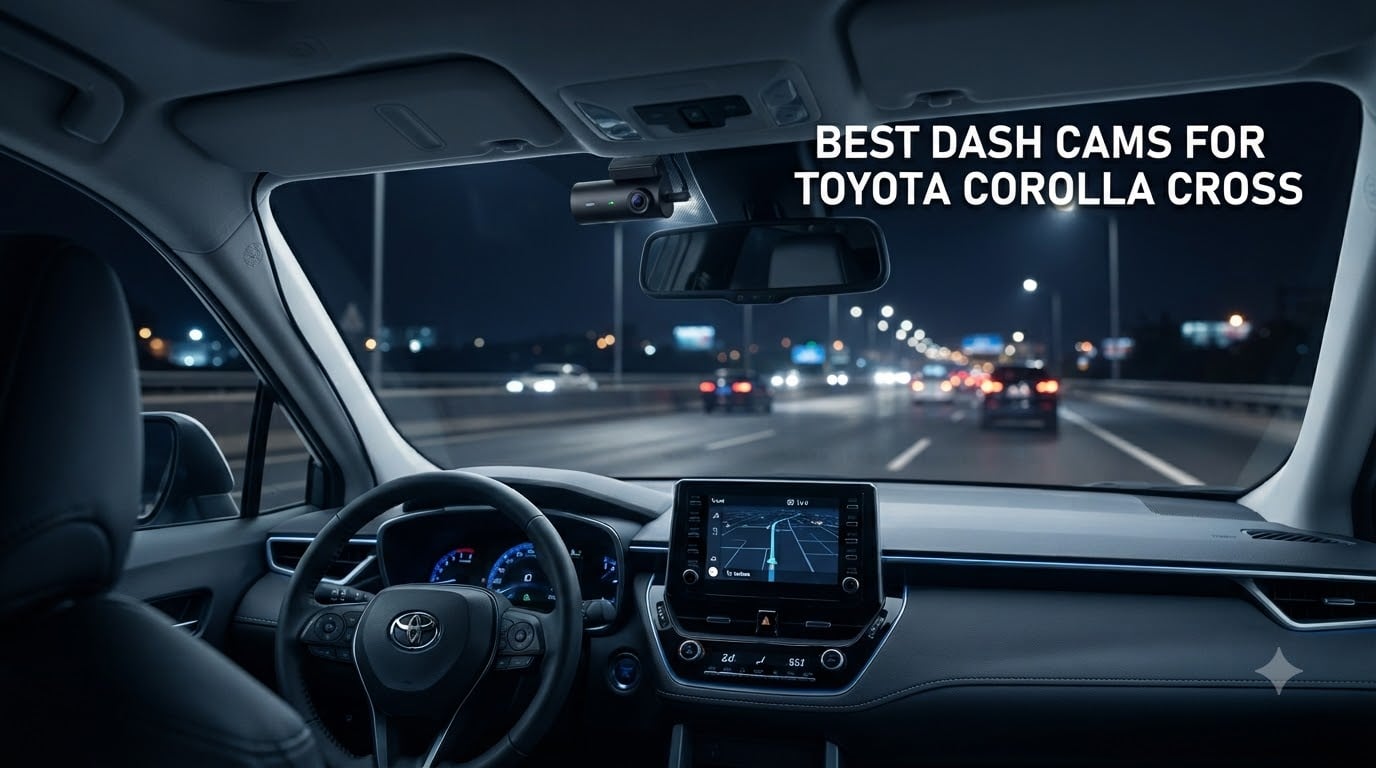 best dash cams for toyota corolla cross