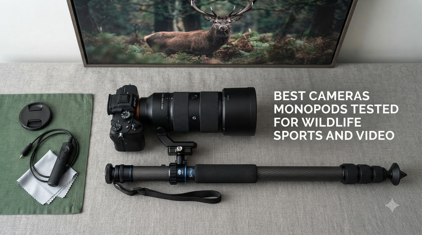 best cameras monopods tested for wildlife sports and video