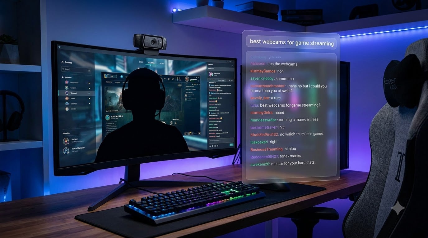 best webcams for game streaming