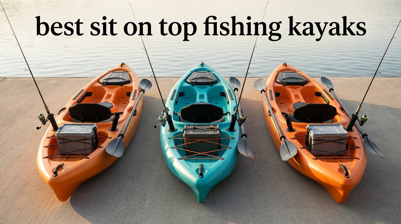 best sit on top fishing kayaks