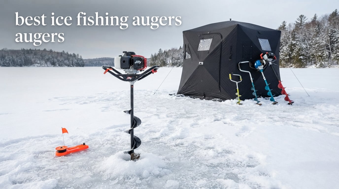 best ice fishing augers