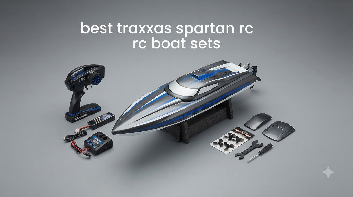 best traxxas spartan rc boat sets
